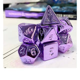 Custom Metal Purple Gal Spin Top Toy