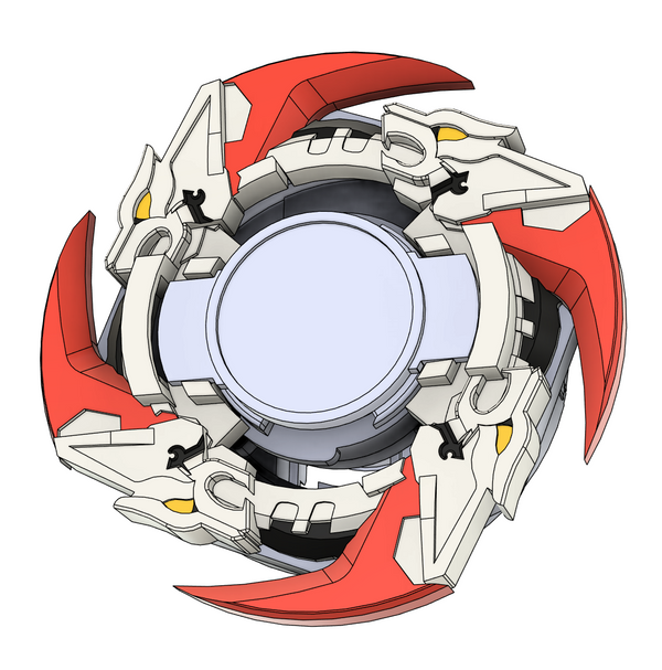 Custom Metal Driger F & Driger F Anime Beyblade PreOrder