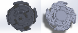 Custom Metal Driger F & Driger F Anime Beyblade PreOrder