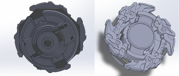 Custom Metal Driger F & Driger F Anime Beyblade PreOrder