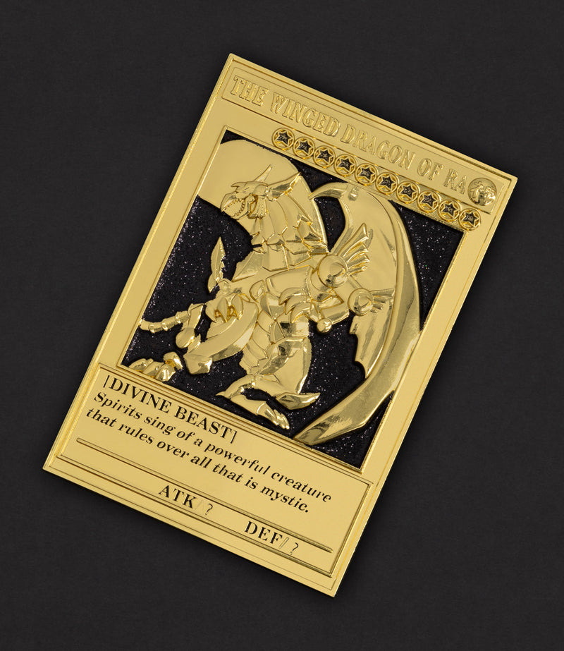 YGO 3D Metal Cards