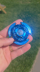 Jawas Junkyard blue metallic Egyptian God Bey trio pack, custom design with blue gem stones and metal bit chip.