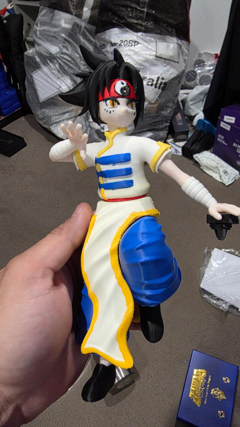 Ray 3D Printed Model (Print it Yourself)