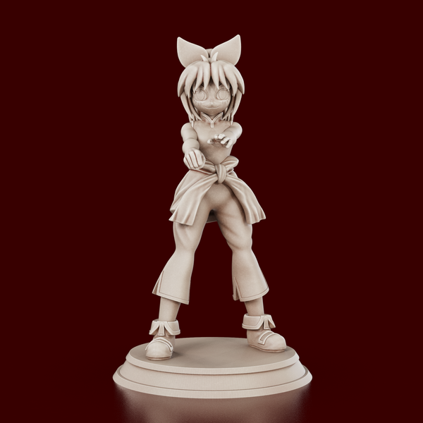 Mariah 3D Printed Model (Print it Yourself)