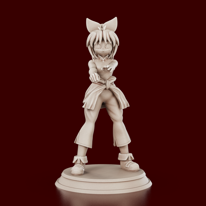 Mariah 3D Printed Model (Print it Yourself)