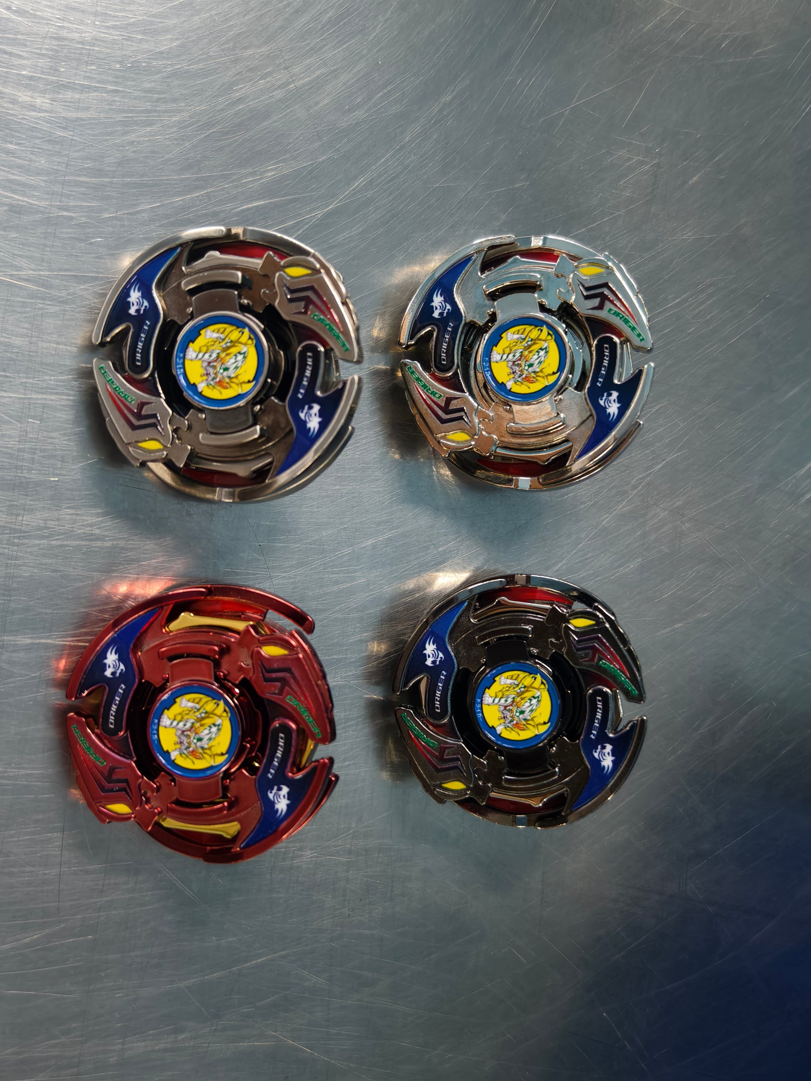 Custom Metal Driger V2 Beyblade PreOrder – Jawas Junkyard