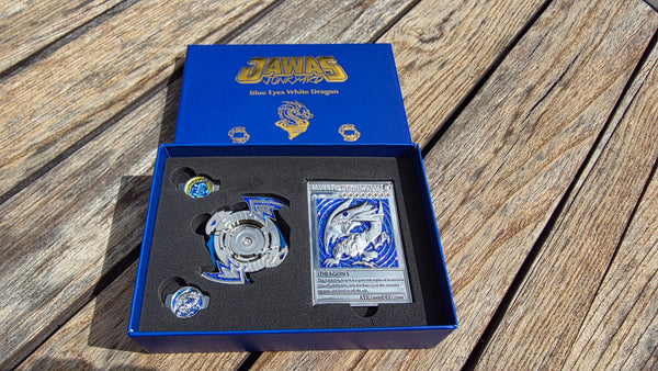 Custom Metal Blue Eyes Fun Beyblade