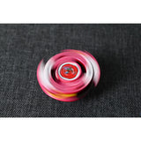 Custom Metal Pink Tiger Spin Top Toy PreOrder