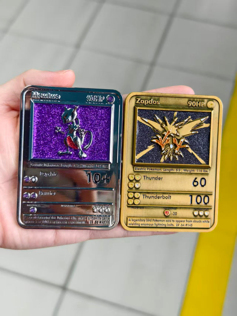 3D Metal PK-MN CARDS