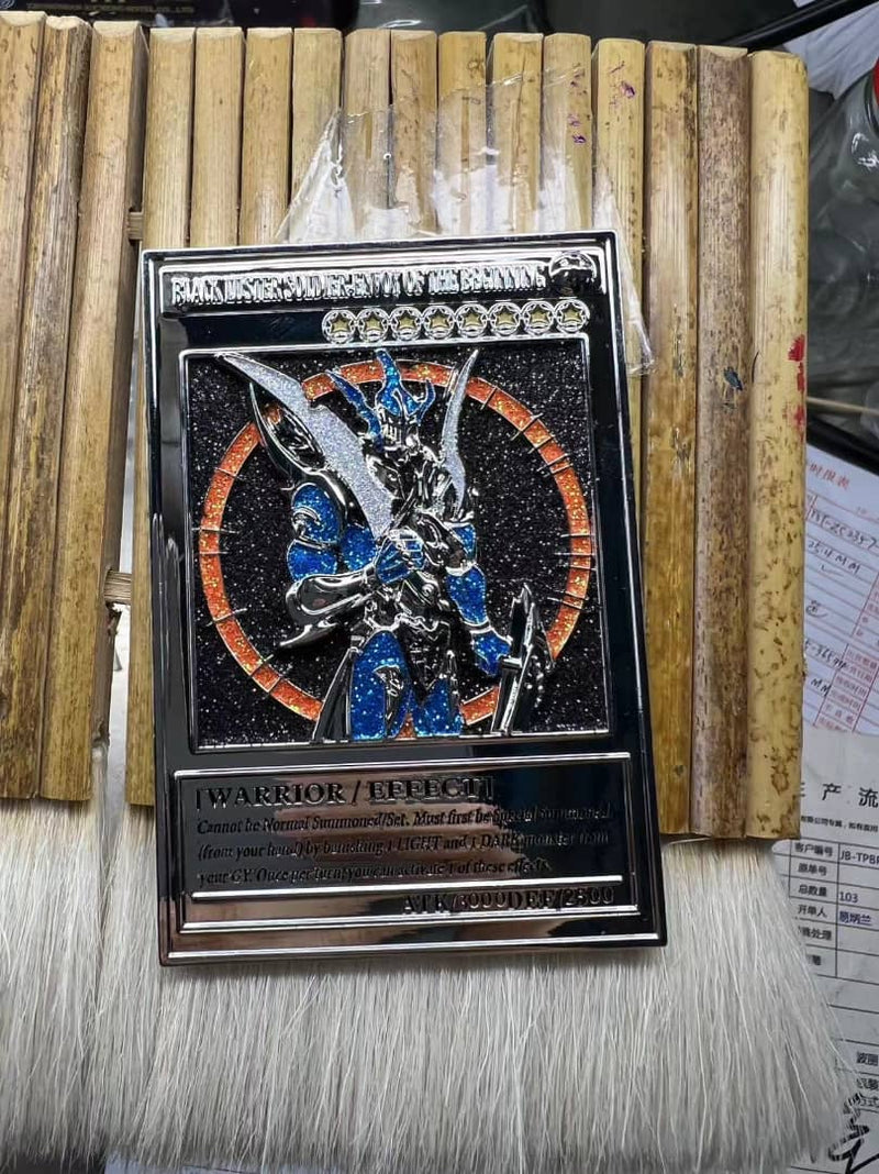YGO 3D Metal Card Blue Eyes, Dark Magician, Dark Magician Girl