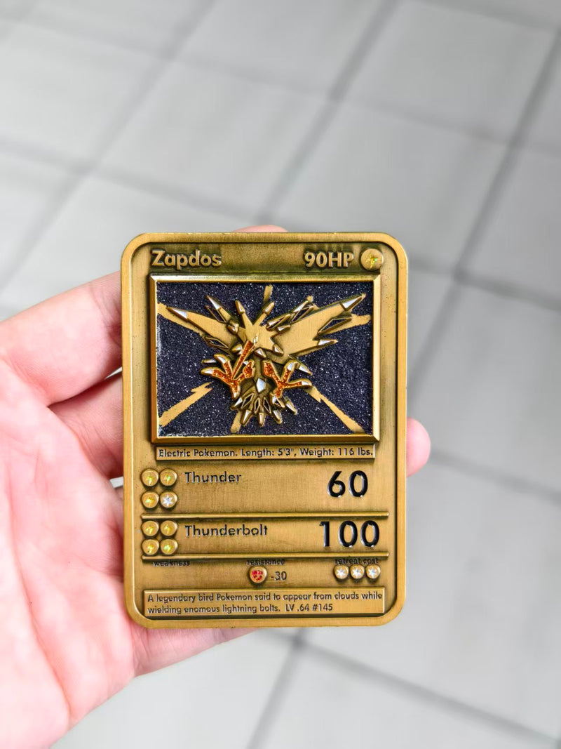 3D Metal PK-MN CARDS