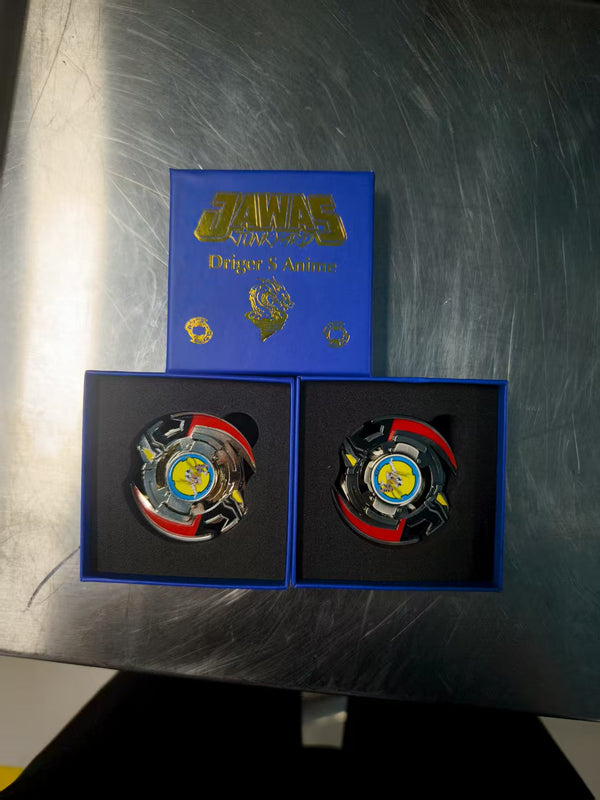 Custom Metal Driger S Anime Beyblade