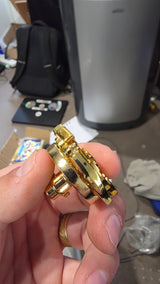 Custom Flame Phoenix MS Repro Spin Top Toy Tournament Gold Edition