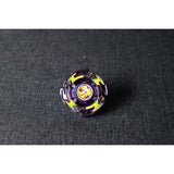 Custom Metal Purple Gal Spin Top Toy