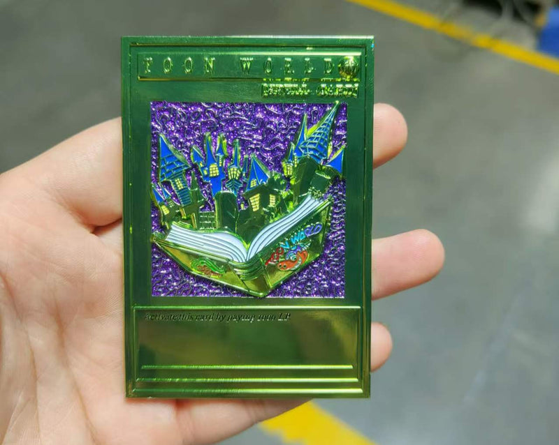 YGO 3D Metal Cards
