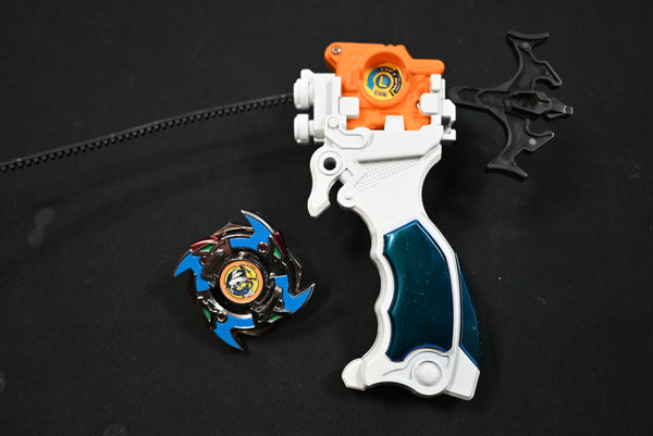 Metal Beyblade Starter Kit - Bey, Launcher and Cord