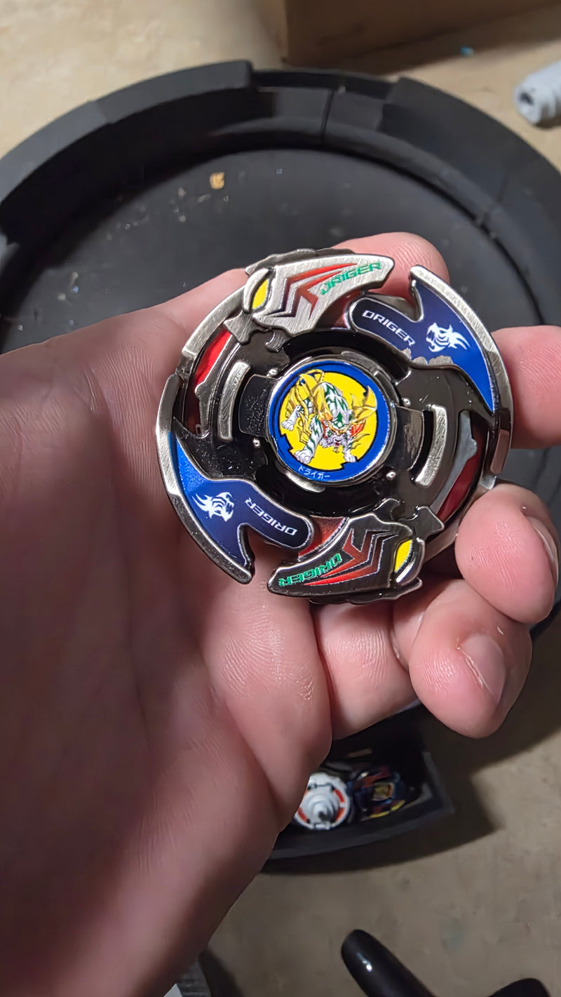 Custom Metal Driger V2 Beyblade PreOrder – Jawas Junkyard