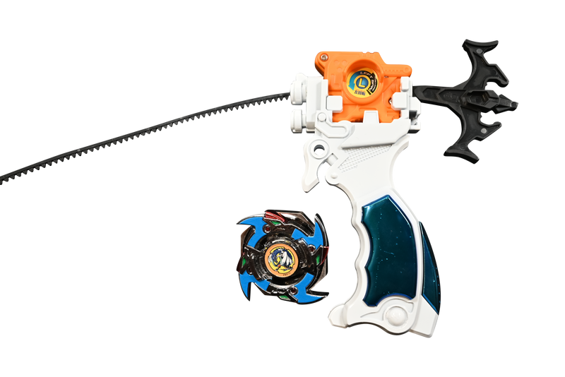 Metal Beyblade Starter Kit - Bey, Launcher and Cord