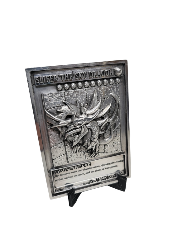 YGO - Slifer, Sky Dragon -3D Metal Card (CNC Machined)