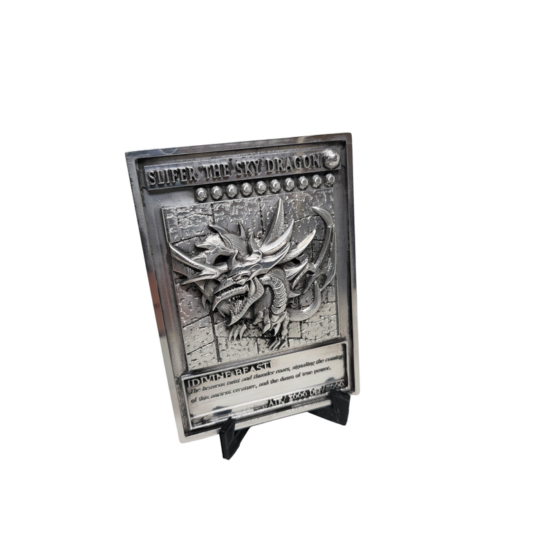 YGO - Slifer, Sky Dragon -3D Metal Card (CNC Machined) Jawas Junkyard YGO - Slifer, Sky Dragon -3D Metal Card (CNC Machined) Jawas Junkyard